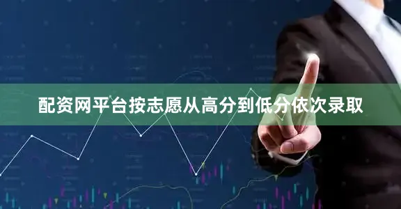 配资网平台按志愿从高分到低分依次录取